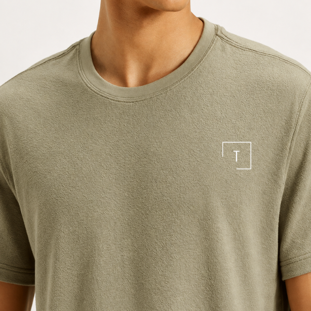 Men's Typography Regular Fit T-shirt photo