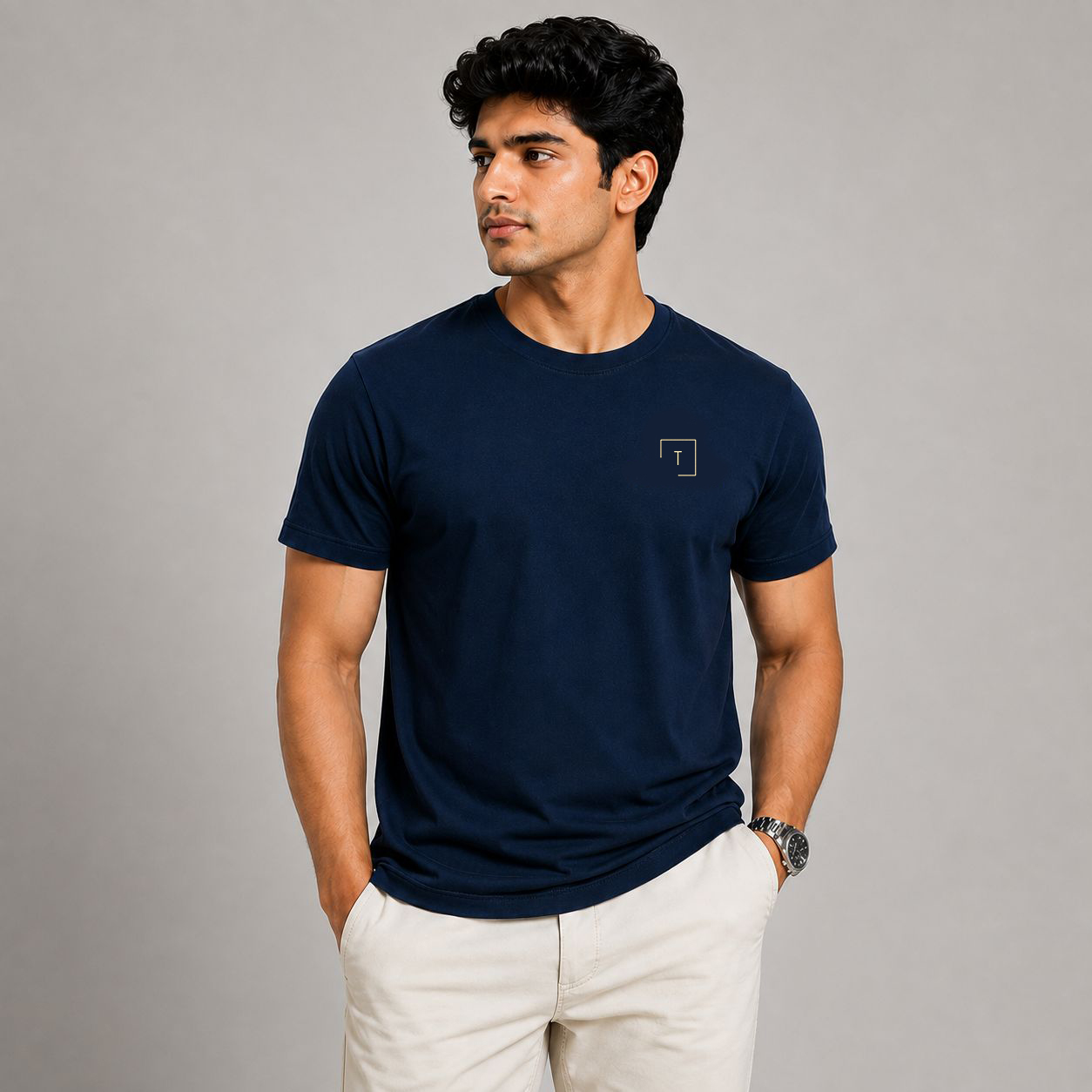 Men's Premium Round Neck T-Shirt