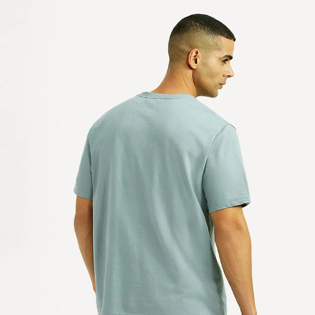 Men's Solid Crew Neck T-shirt photo